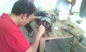 Imagen de la nota: Inicio el curso de bobinado de motores en la Unidad 27