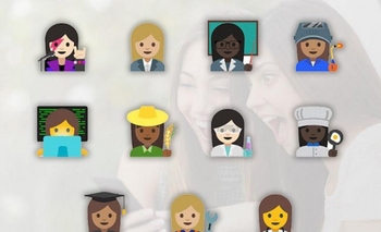 Imagen de la nota: El Emoji incluirá a mujeres trabajadoras