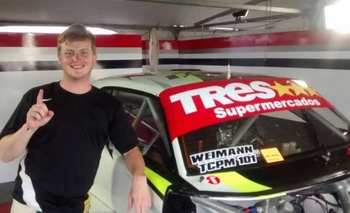 Imagen de la nota: Weimann se ubicó cuarto en los entrenamientos