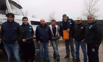 Imagen de la nota: Continúan los relevamientos de Camioneros en Canteras