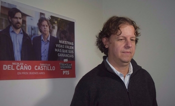 Imagen de la nota: Christian Castillo estuvo en Olavarría