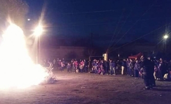 Imagen de la nota: Encendieron 120 candiles en Espigas