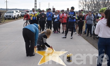 Imagen de la nota: Recordaron a una ciclista fallecida en la ciudad