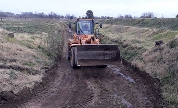 Imagen de la nota: Se puso en marcha un plan de obras hidráulicas