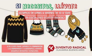 Continúa el “Perchero solidario” en la UCR Imagen de la nota: Continúa el “Perchero solidario” en la UCR