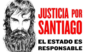 Imagen de la nota: Manifestación a un año de la muerte de Santiago Maldonado