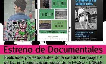 Imagen de la nota: Documentales en el Centro Cultural Universitario