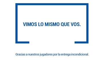 Imagen de la nota: “Vimos lo mismo que vos”,  el polémico tuit de la AFA
