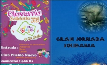 Llega el evento “Olavarría Solidaria 2019” Imagen de la nota: Llega el evento “Olavarría Solidaria 2019”