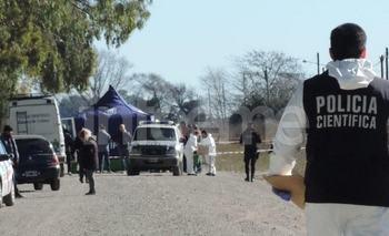 Imagen de la nota: Policía Científica ya trabaja en el lugar del hallazgo