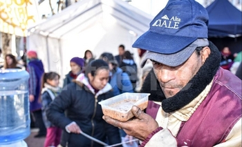 Imagen de la nota:  Colecta de alimentos de la Mesa de Emergencia
