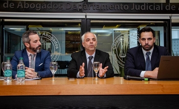 Imagen de la nota: El subsecretario de Justicia estuvo en el Colegio de Abogados