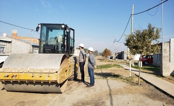 Imagen de la nota: Muestran trabajos en calles de Hinojo