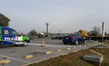 Imagen de la nota: Difunden video del violento tiroteo entre policías en Azul 