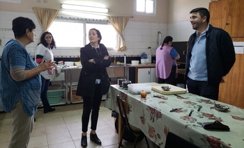 Imagen de la nota: Obras de reforma en la cocina del CEC N° 804