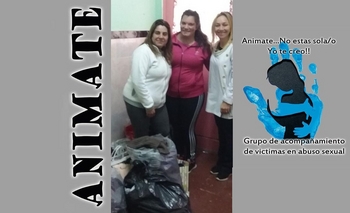 Imagen de la nota: Animate entregó prendas de abrigo a la Escuela N° 15