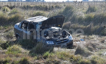 Imagen de la nota: Despiste y vuelco sobre Ruta 226: una mujer herida