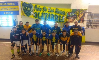 Imagen de la nota: Las Peñas de Olavarría dijeron presente en un Torneo solidario 