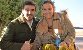 Imagen de la nota: Gabriela Michetti estuvo brevemente por Olavarría 