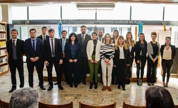 Imagen de la nota: Nuevos profesionales juraron en el colegio de abogados de Azul