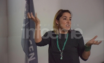 Imagen de la nota: Ro Ferrer en Olavarría y por una comunicación no sexista