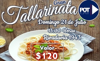 Imagen de la nota: El POT realizará una tallarinada