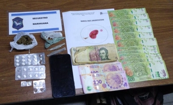 Sorprendido con marihuana en el barrio Luján Imagen de la nota: Sorprendido con marihuana en el barrio Luján