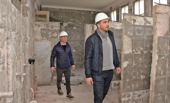 Imagen de la nota: Realizan reformas en los baños de la ex Escuela Normal