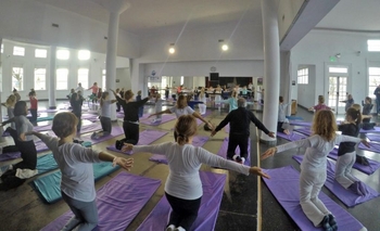 Importante número de asistentes en Master Class de Yoga Imagen de la nota: Importante número de asistentes en Master Class de Yoga