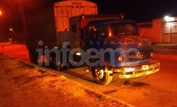 Imagen de la nota: Un joven robaba en un camión y fue aprehendido