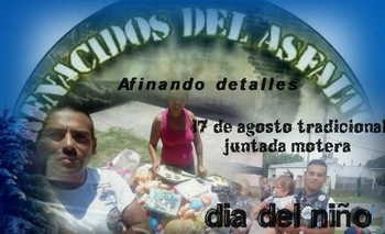 Encuentro motero para celebrar el Día del Niño Imagen de la nota: Encuentro motero para celebrar el Día del Niño