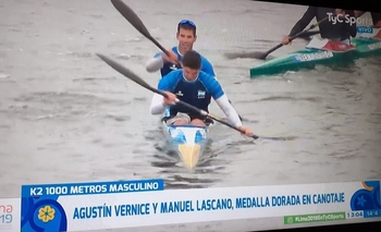 Vernice es doble medallista de oro en los Panamericanos Imagen de la nota: Vernice es doble medallista de oro en los Panamericanos