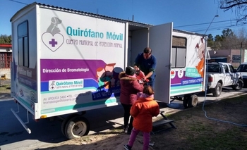 Imagen de la nota: El Quirófano Veterinario Móvil continuará en Villa Mailin