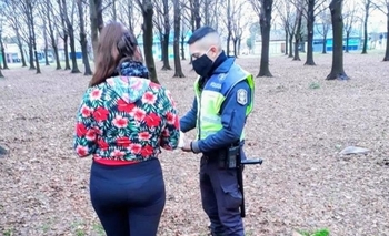 Dos jóvenes demorados por romper el aislamiento Imagen de la nota: Dos jóvenes demorados por romper el aislamiento
