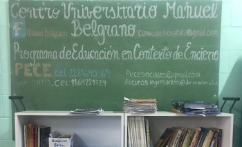 Lectura por los pabellones de la Unidad 38 Imagen de la nota: Lectura por los pabellones de la Unidad 38