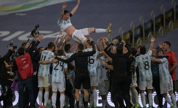 Imagen de la nota: La Selección Argentina es campeón de América
