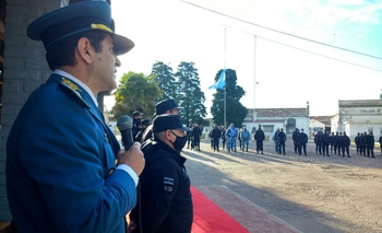 Imagen de la nota: Se realizó un acto por el Día del Agente Penitenciario 