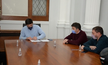 Imagen de la nota: El intendente Galli firmó el acta de acuerdo