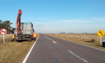 Imagen de la nota: Se realizaron obras de mejoramiento en la Ruta 226