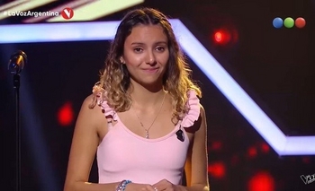 Imagen de la nota: El mensaje de la olavarriense que la rompió en La Voz