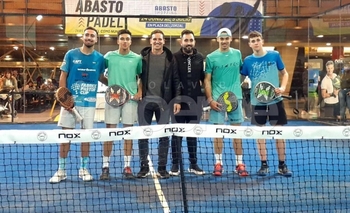 Teo Gamondi, en el Abasto para una exhibición Imagen de la nota: Teo Gamondi, en el Abasto para una exhibición