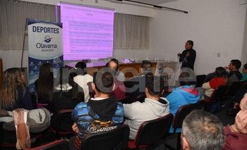 Imagen de la nota: Interesante capacitación en la Casa del Deporte para dirigentes