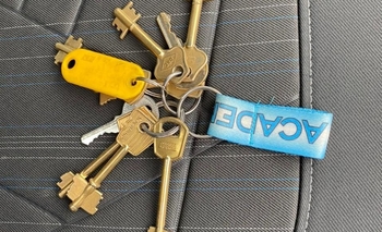 Imagen de la nota: Hallazgo de un manojo de llaves