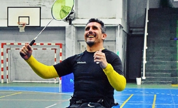 Imagen de la nota: Lucas Díaz Aspiroz logró el título nacional en Para-Bádminton