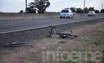 Imagen de la nota: La dura realidad de los ciclistas y los accidentes