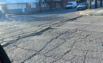 Vecino reclama por el estado de las calles Imagen de la nota: Vecino reclama por el estado de las calles