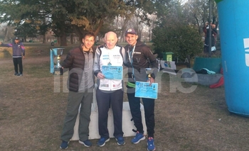 Imagen de la nota: Hinojenses hicieron podio en una Ultramaratón