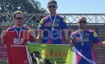 Imagen de la nota: Patinador de El Fortín dijo presente en un torneo internacional
