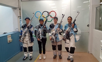 Imagen de la nota: Tiro: Lola Sánchez compitió en la Copa del Mundo