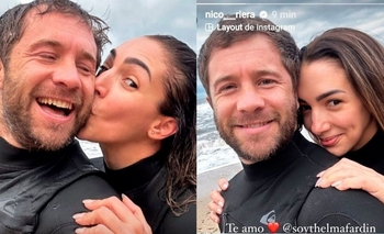 Imagen de la nota: Sorpresa: Nico Riera confirma su relación con Thelma Fardin